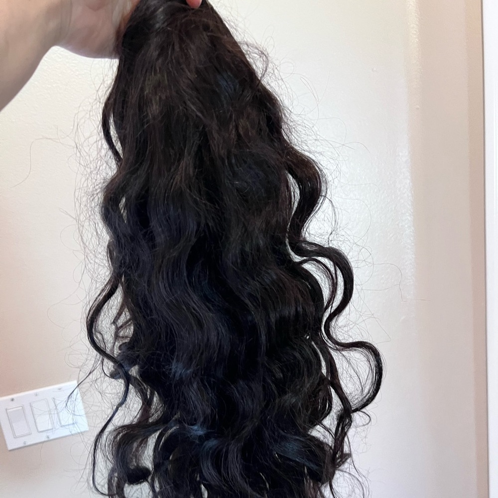 Human hair wig